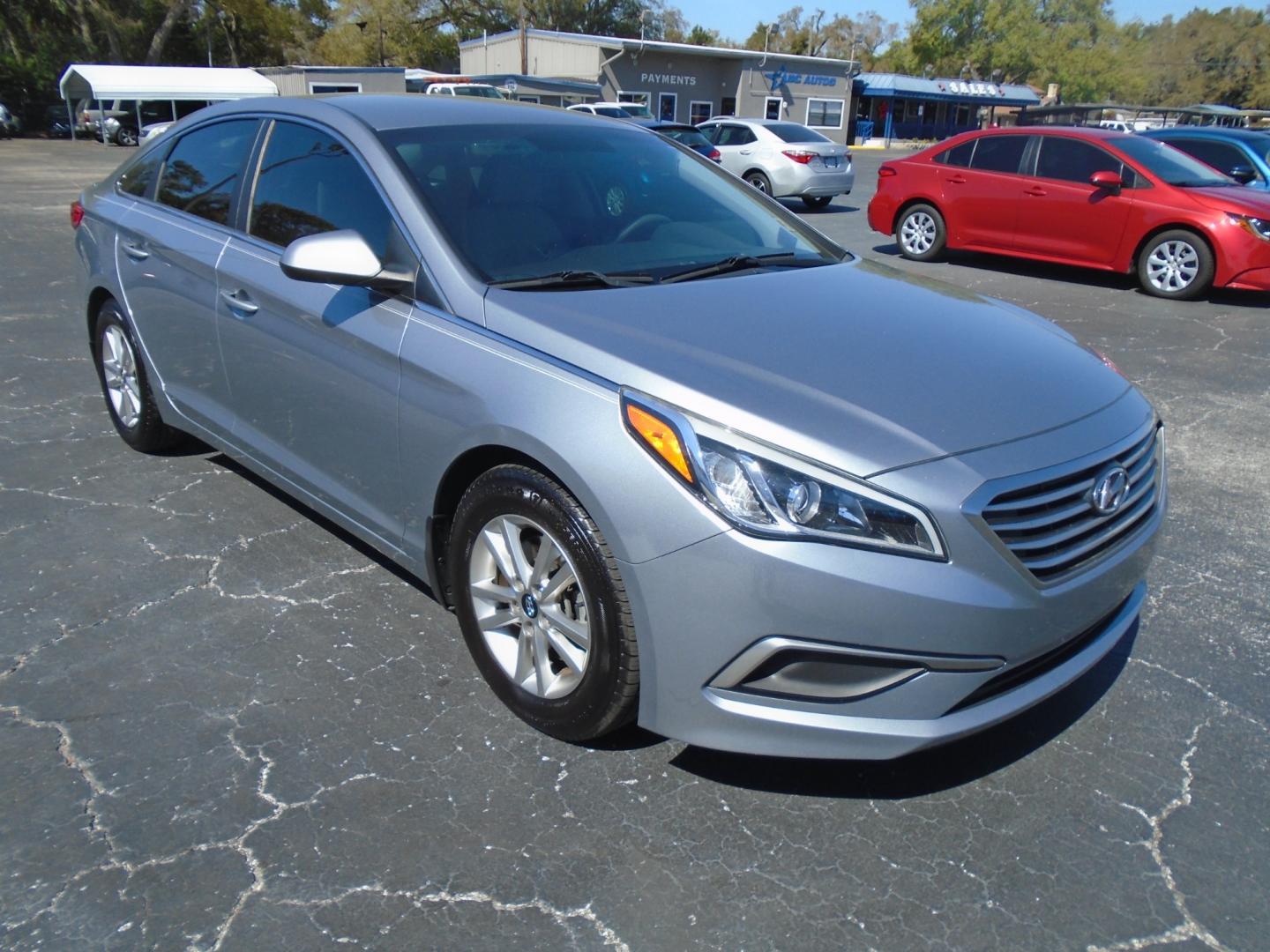 2016 Hyundai Sonata (5NPE24AF5GH) , located at 6112 N Florida Avenue, Tampa, FL, 33604, (888) 521-5131, 27.954929, -82.459534 - Photo#2